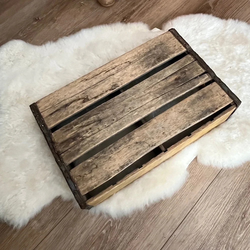 Vintage Wooden Shipping Crate